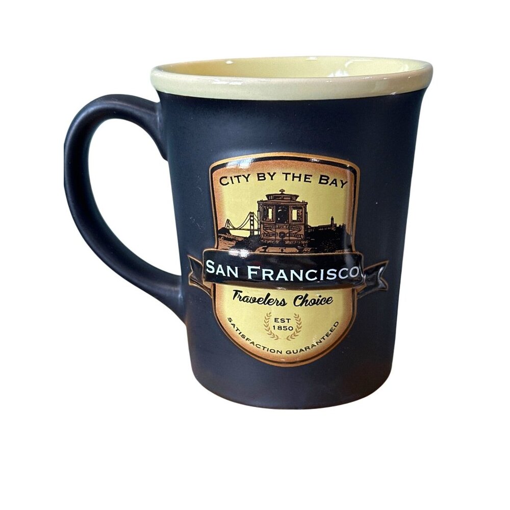 San Francisco City By The Bay Ceramic Mug Travelers Choice Souvenir Collectibles - Picture 2 of 9